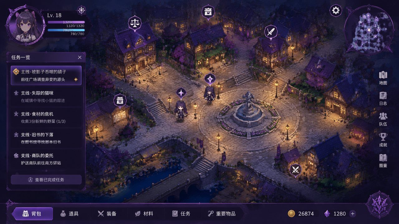 光与影的二重身 章节事件 场景图 8